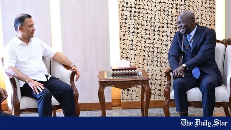 প্রধানমন্ত্রী তারেক রহমান আইএলও মহাপরিচালকের সাথে বৈঠকে শ্রমিক অধিকার ও নিরাপদ অভিবাসন নিশ্চিতের প্রতিশ্রুতি দিলেন